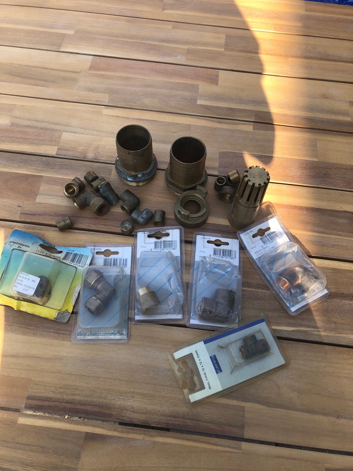 Koperen verbindingstukken en leidingen, Ophalen, Overige materialen, Overige typen, 20 tot 40 mm