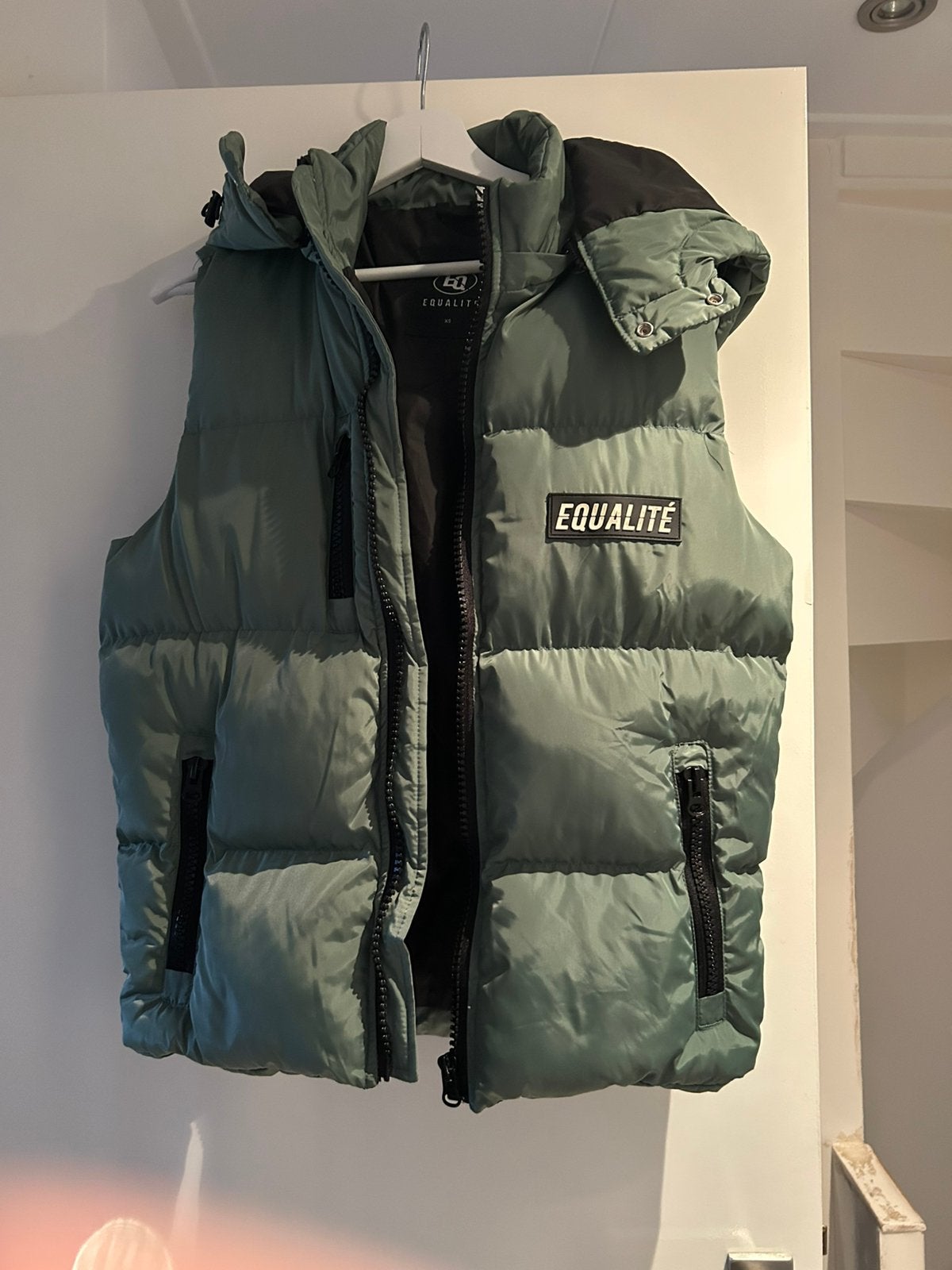 Bodywarmer maat xs, Ophalen, Zo goed als nieuw, Maat 46 (S) of kleiner, Groen