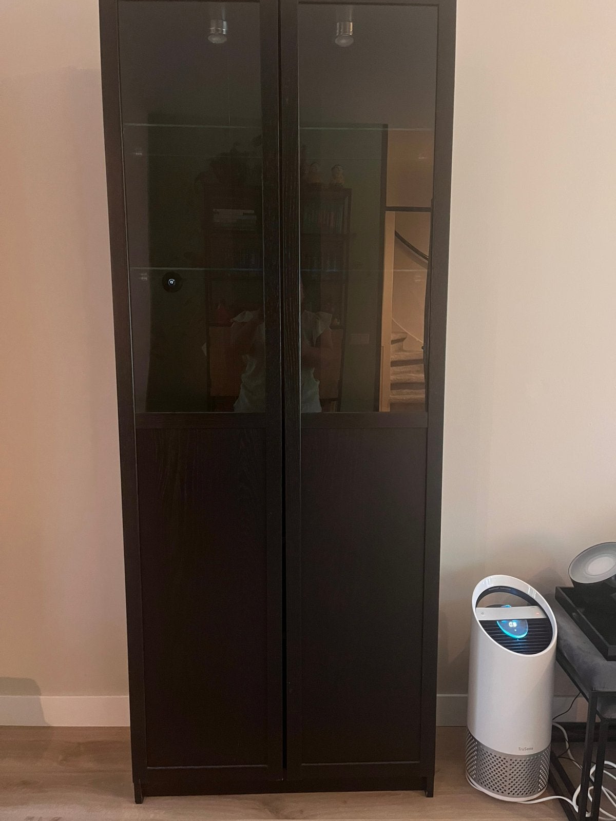Ikea Billy / Oxberg, Huis en Inrichting, Kasten | Vitrinekasten, 200 cm of meer, Zo goed als nieuw, 25 tot 50 cm, 50 tot 100 cm