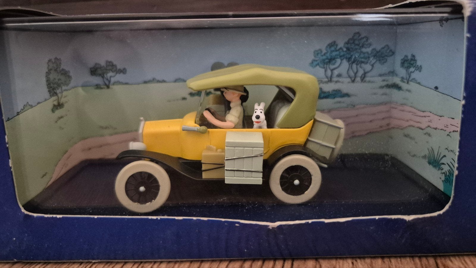 Kuifje Ford T en Rode Racewagen, Shell Ferrari's, Lincoln, Hobby en Vrije tijd, Modelauto's | 1:43, Ophalen of Verzenden, Auto