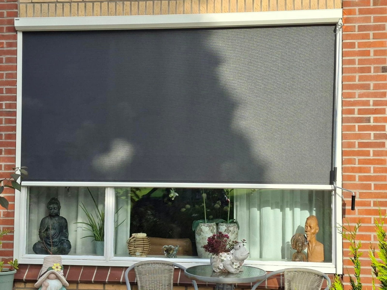 Zonnescreen, handbediend, Tuin en Terras, Zonneschermen, Ophalen, Screen