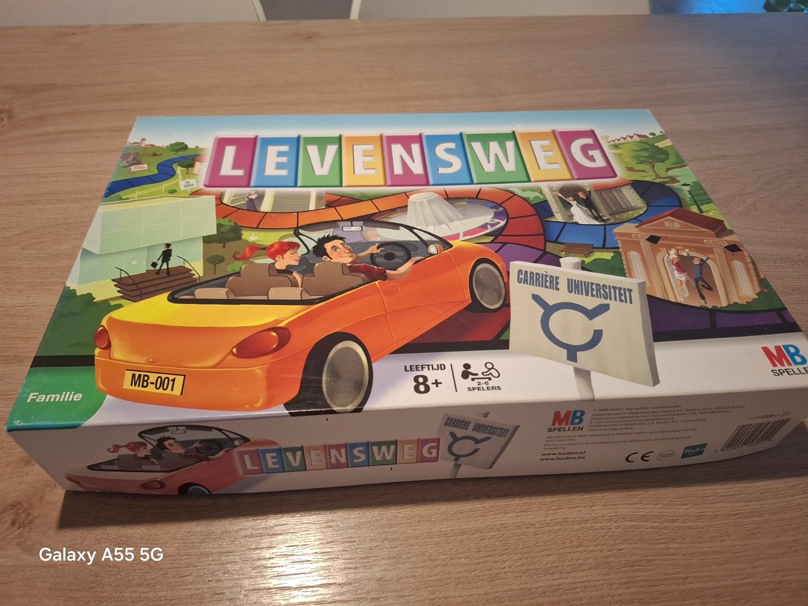 Levensweg Bordspel - Compleet en in goede staat, Ophalen of Verzenden, Drie of vier spelers, Hasbro European Services, 4 The Square, Stockley Park, Uxbridge, Middlesex, UB11 1ET, UK