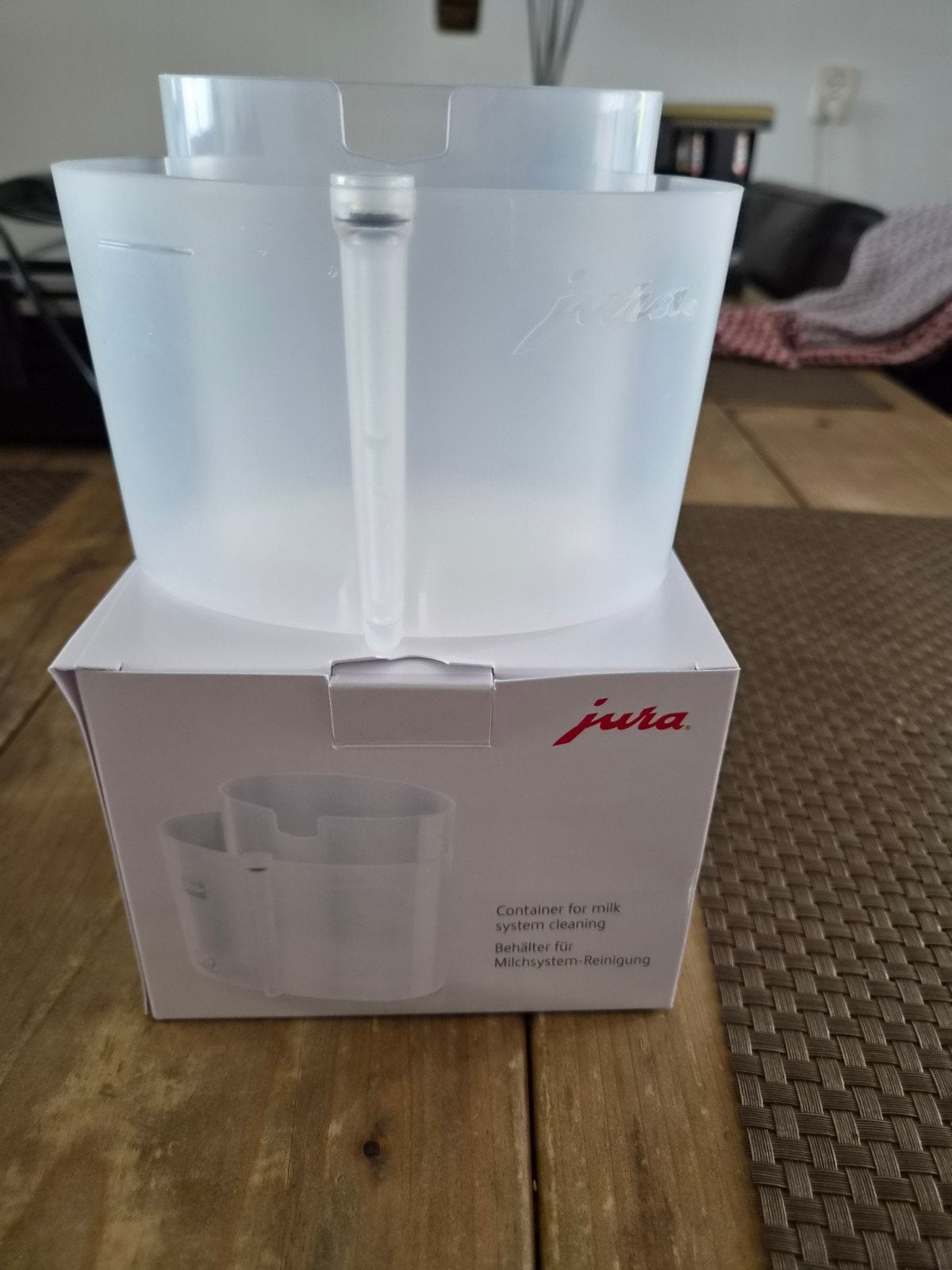 Jura Melksysteem Reinigingscontainer - Nieuw in doos, Witgoed en Apparatuur, Ophalen of Verzenden, Nieuw, Jura, Reiniging en onderhoud