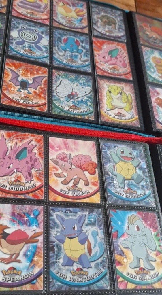 Gezocht pokemon Topps kaarten, Ophalen, Gebruikt, Meerdere kaarten