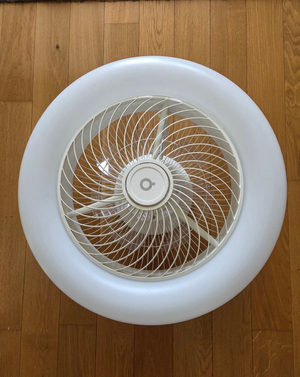 Plafondventilator, Ophalen, Zo goed als nieuw, Metaal of Aluminium, Led