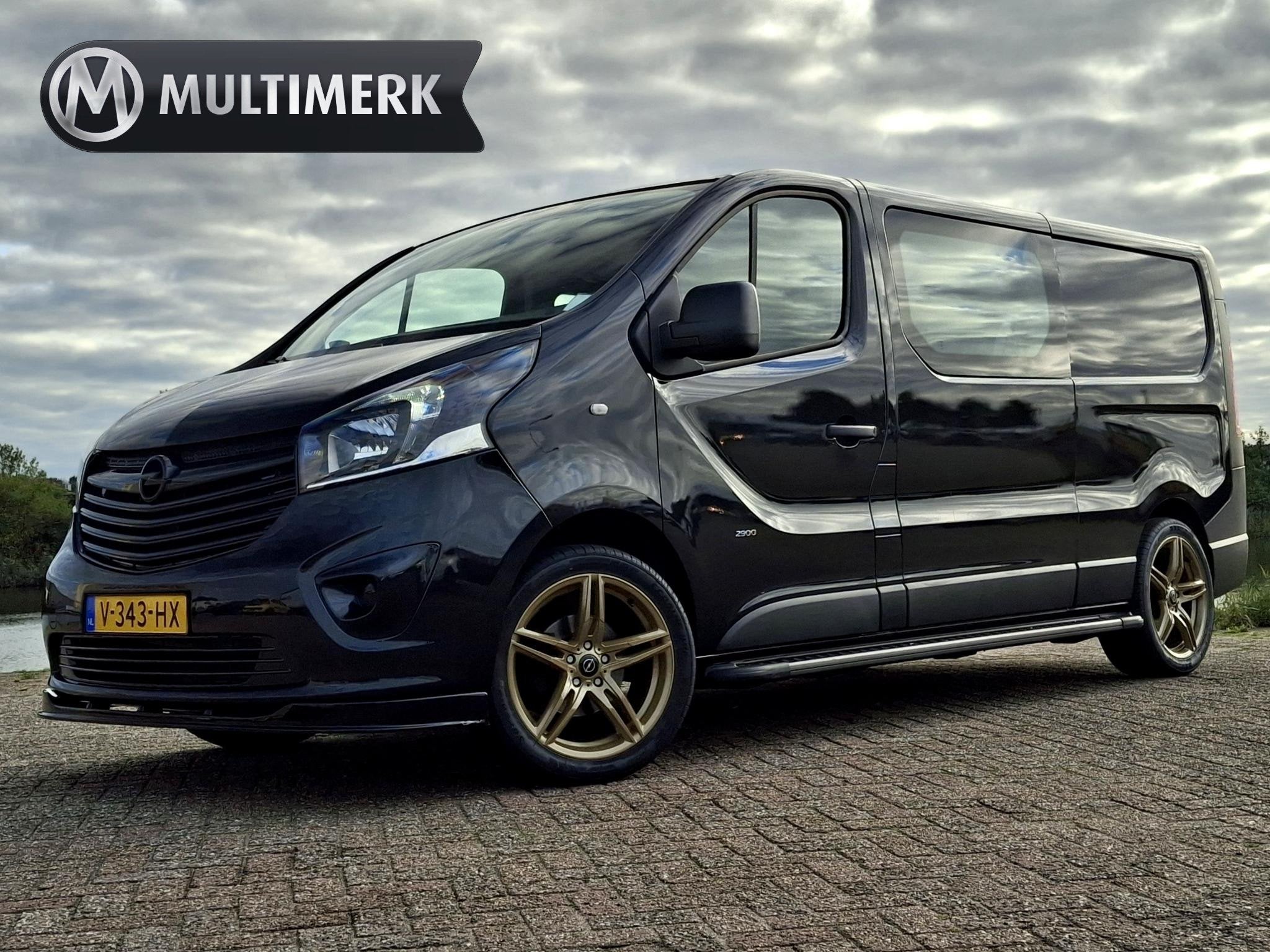 Opel Vivaro 1.6 CDTI L2H1 DC 125PK | LEDER | 5P | CAMERA | C, Auto's, Voorwielaandrijving, Gebruikt, Euro 6, 4 cilinders