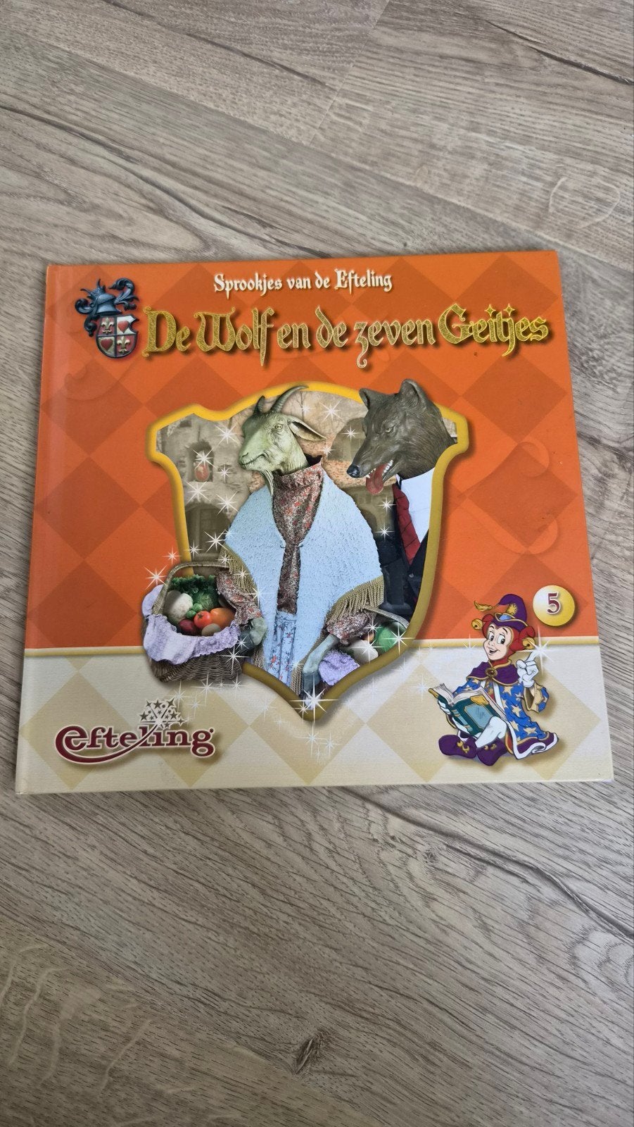 Sprookjes van de Efteling: De Wolf en de Zeven Geitjes, Ophalen of Verzenden, Zo goed als nieuw, Efteling