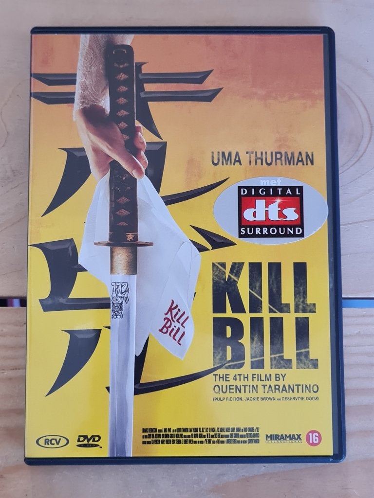 DVD Kill Bill Vol. 1 - Quentin Tarantino, Vanaf 16 jaar, Ophalen of Verzenden, Zo goed als nieuw, Actie