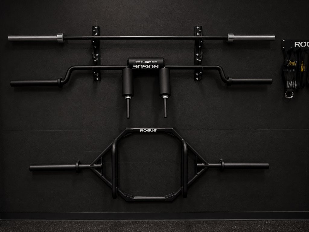Rogue stangen – Safety Squat Bar, Trap Bar & Deadlift Bar, Ophalen, Zo goed als nieuw, Benen, Halterstangen