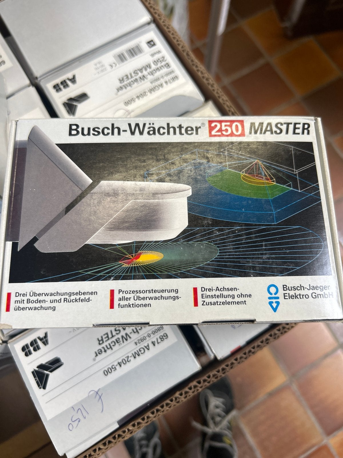 Restpartij 16x Busch-Wächter 250 Master Bewegingssensor, Doe-het-zelf en Verbouw, Ophalen, Overige typen, Nieuw, Busch-Jaeger