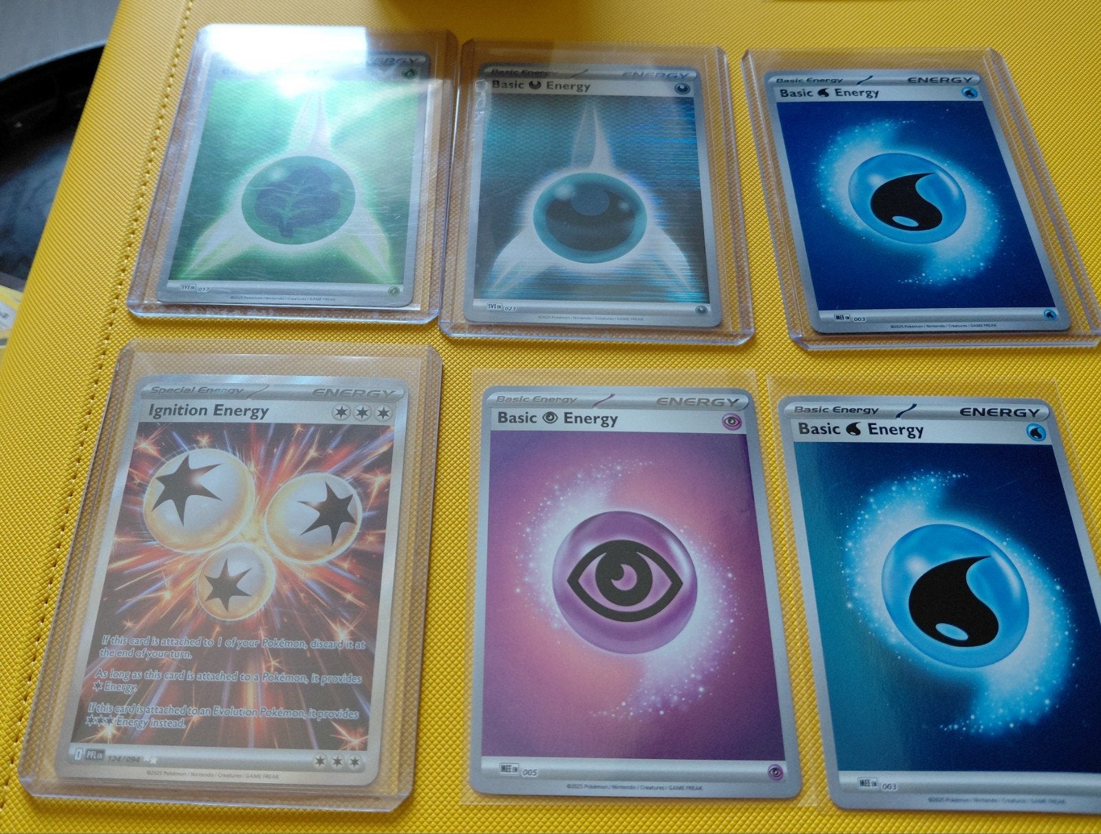 Grote collectie Pokémon Energy kaarten (diverse types), Ophalen of Verzenden, Gebruikt, Meerdere kaarten, Foil