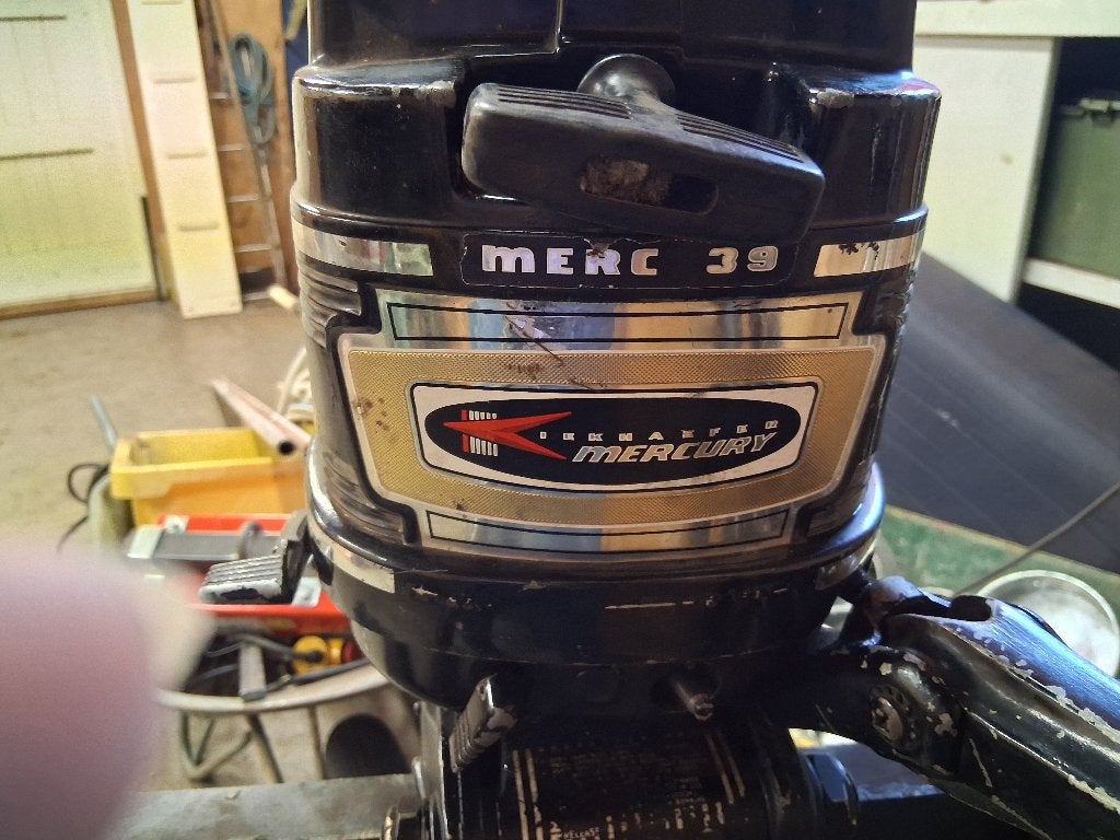 een gebruikte buitenboord motor  Mercury, Ophalen, Gebruikt