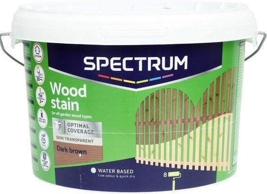 Spectrum tuinhoutbeits (2,5L) Nieuw, Doe-het-zelf en Verbouw, Verf, Beits en Lak, Perenmarkt 15, 1681 PG ZwaagdijkOost, Nederland
