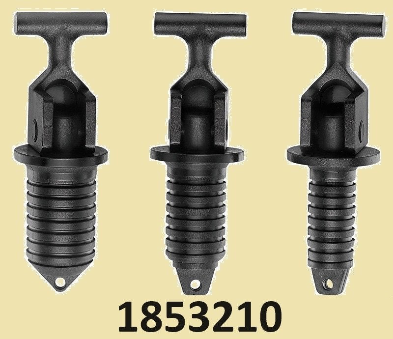1853210 Set 3 stuks knelplug 13/14 mm, 16/17 mm, 19/20 mm, Ophalen of Verzenden, Nieuw, Overige typen