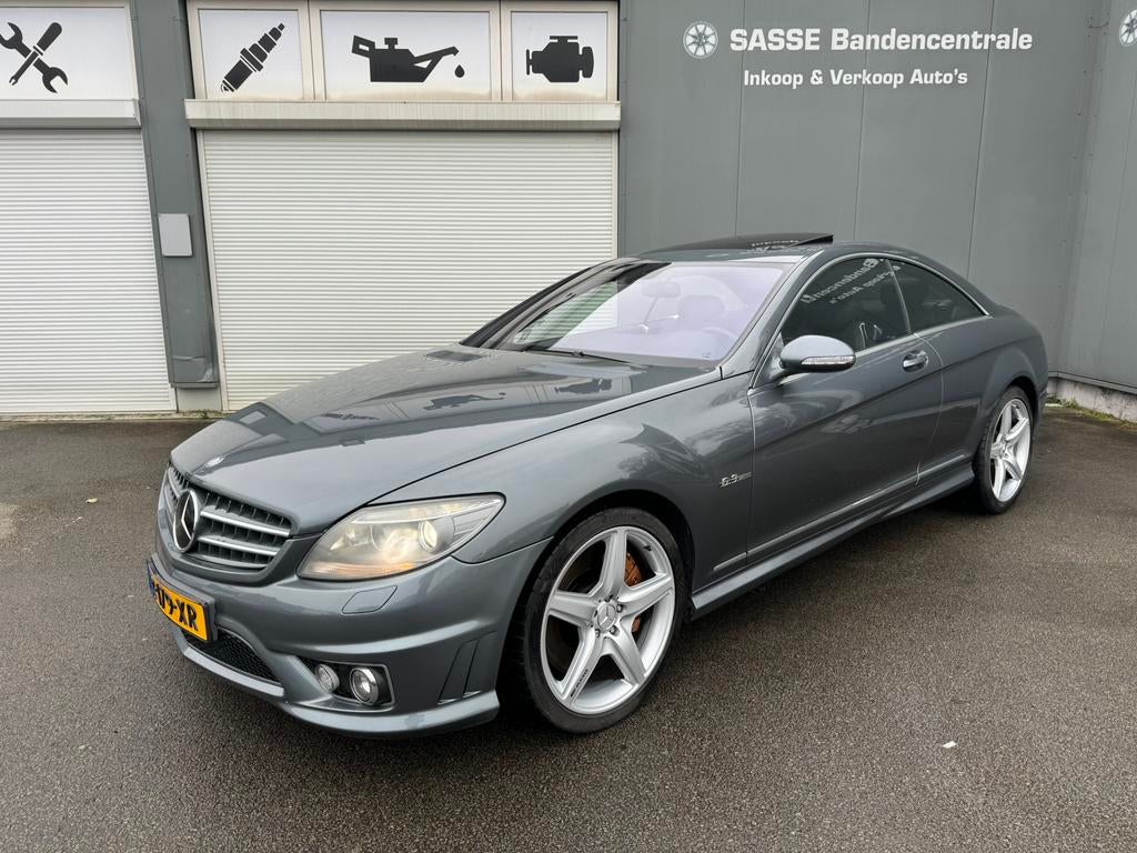 Mercedes-Benz CL 6.2 Cl63 AMG AUT 2008 Grijs, Auto's, Automaat, Achterwielaandrijving, CL, 4 stoelen