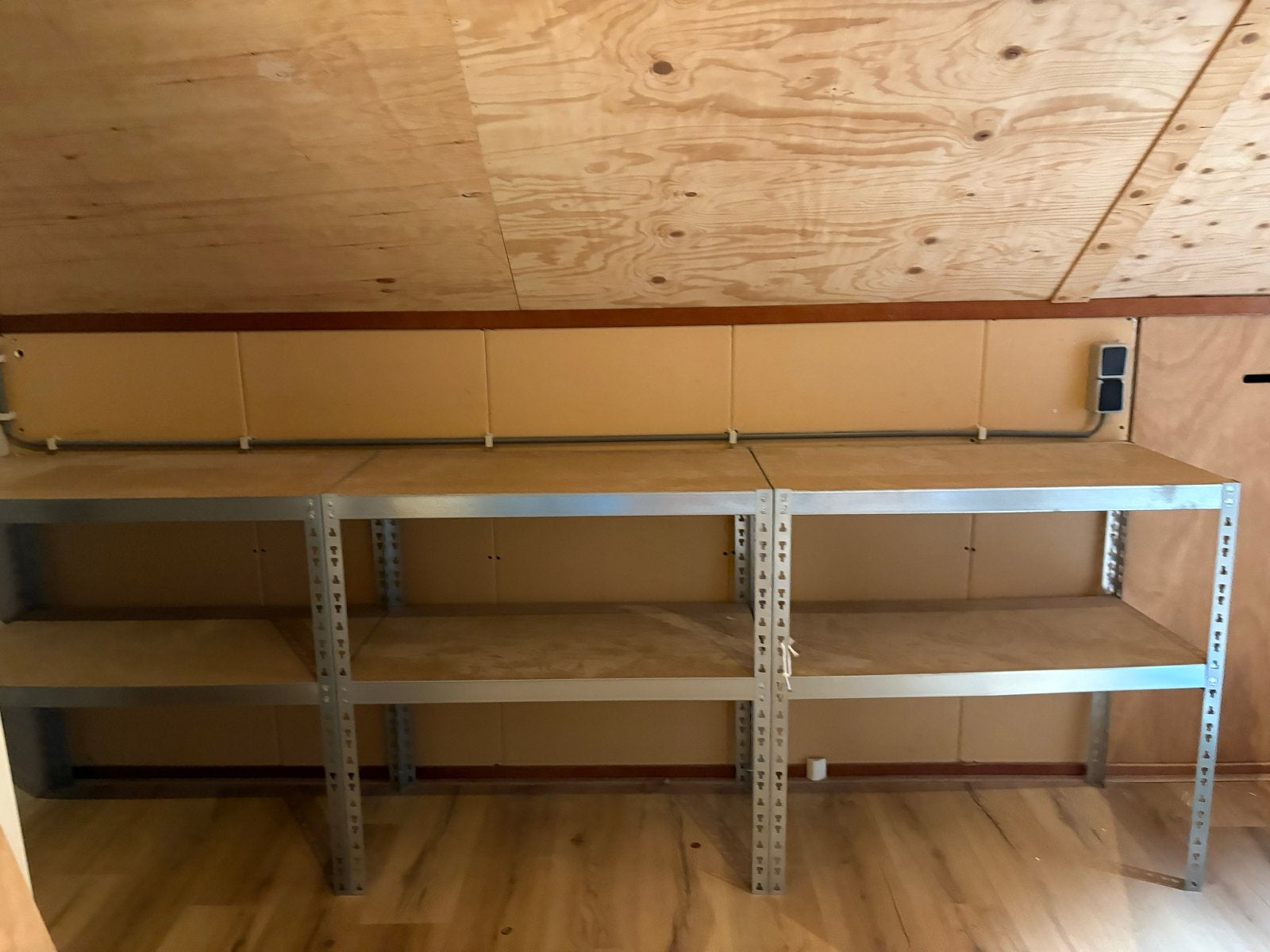 Stevige Opbergkast / Stellingkast voor Garage of Werkplaats, Ophalen, Gebruikt