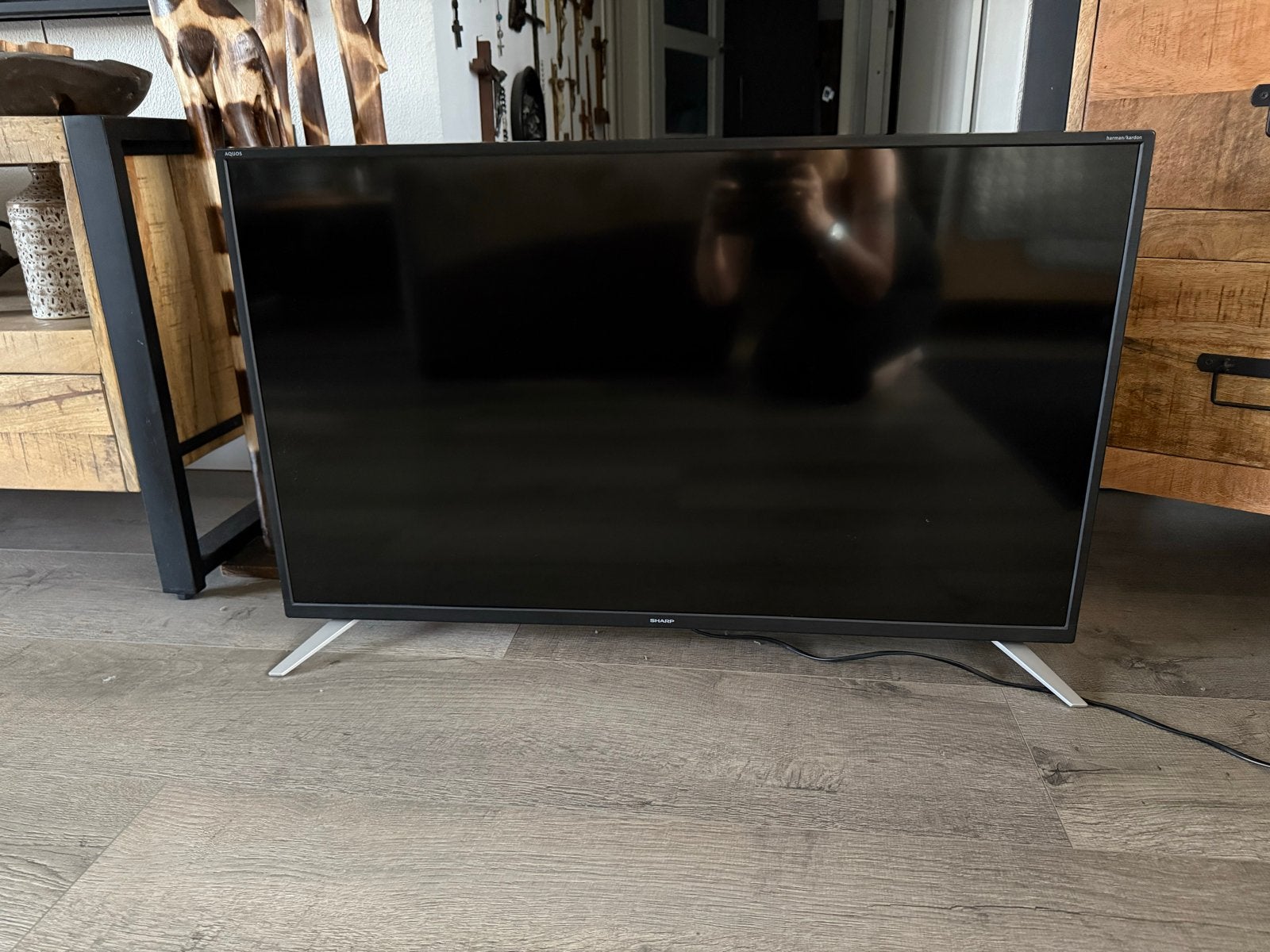 Sharp 40BG5E 40 inch Lcd Led tv, Ophalen, 100 cm of meer, Sharp, Full HD (1080p)