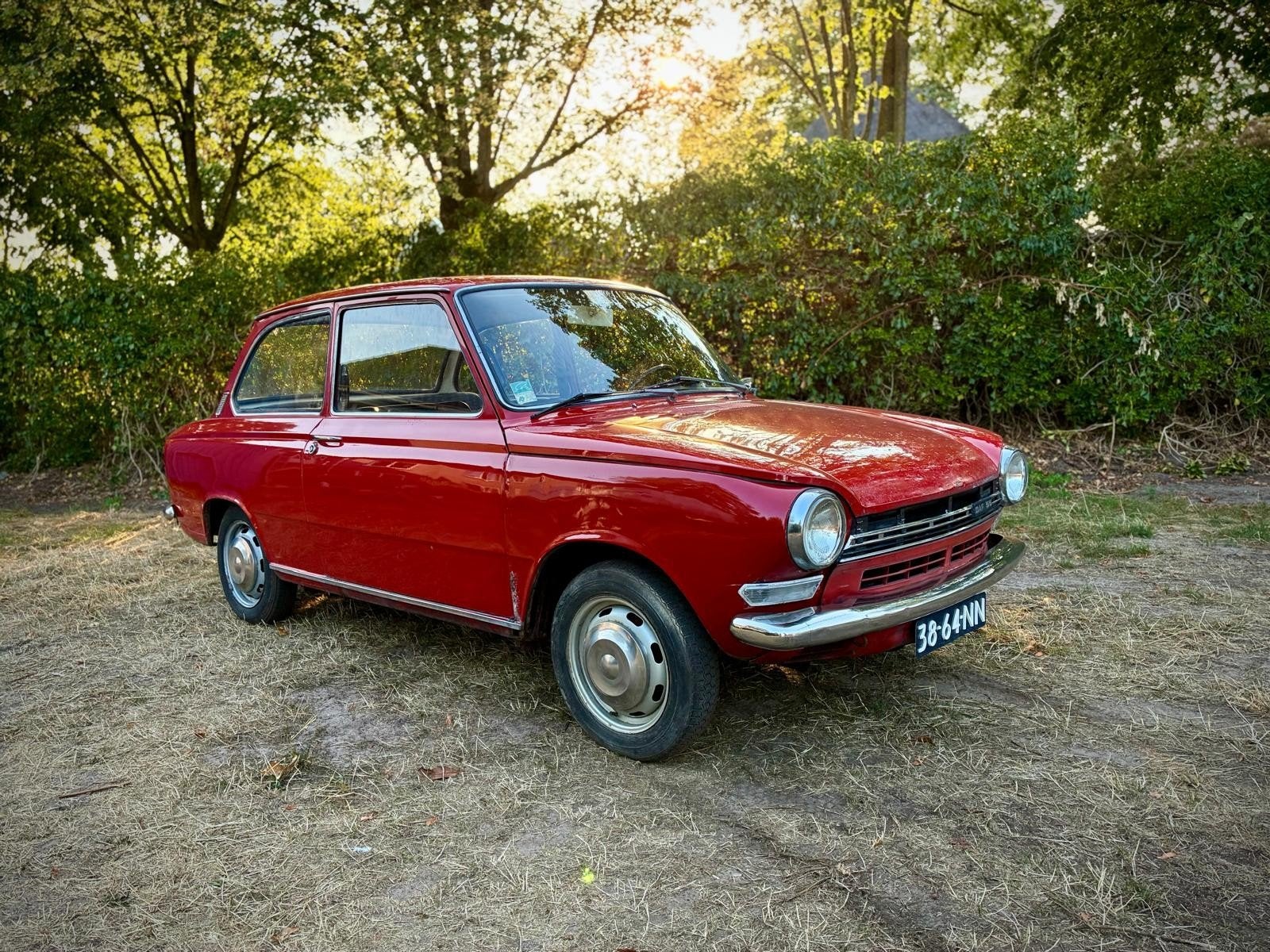 DAF 55  bj 1970 Rood €2500, Automaat, Achterwielaandrijving, 4 cilinders, Origineel Nederlands