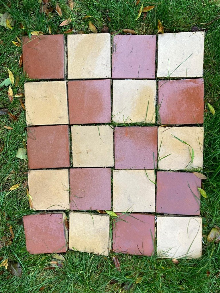 Antieke tegels, Ophalen, Gebruikt, Keramiek, Minder dan 20 cm