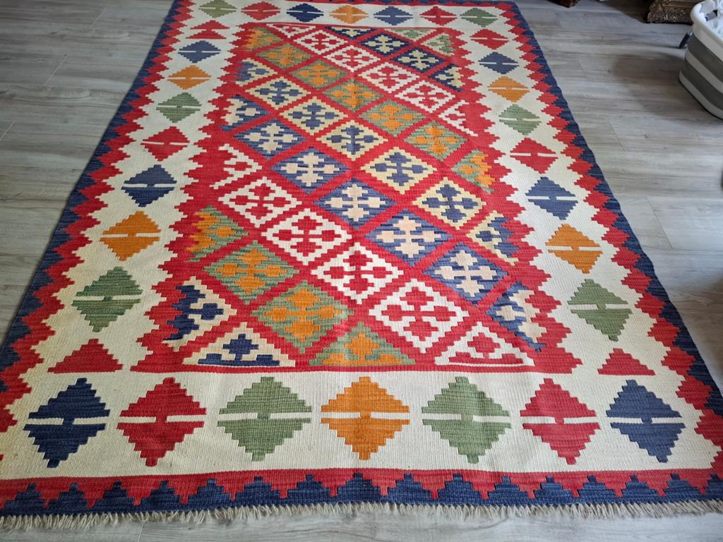 Nieuw kelim uit Afghanistan 255x175cm, Ophalen, Nieuw, Rechthoekig, 200 cm of meer