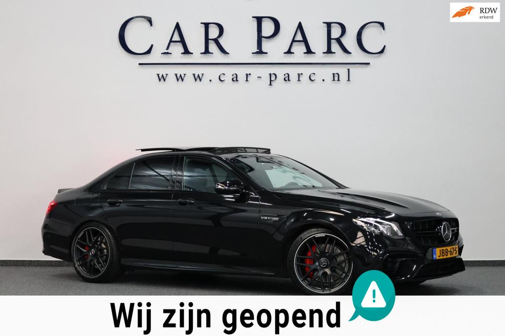 Mercedes-Benz E-klasse AMG 63 4MATIC 650+PK LED/VIRTUAL/SFEE, Auto's, Automaat, Gebruikt, Zwart, 11 km/l