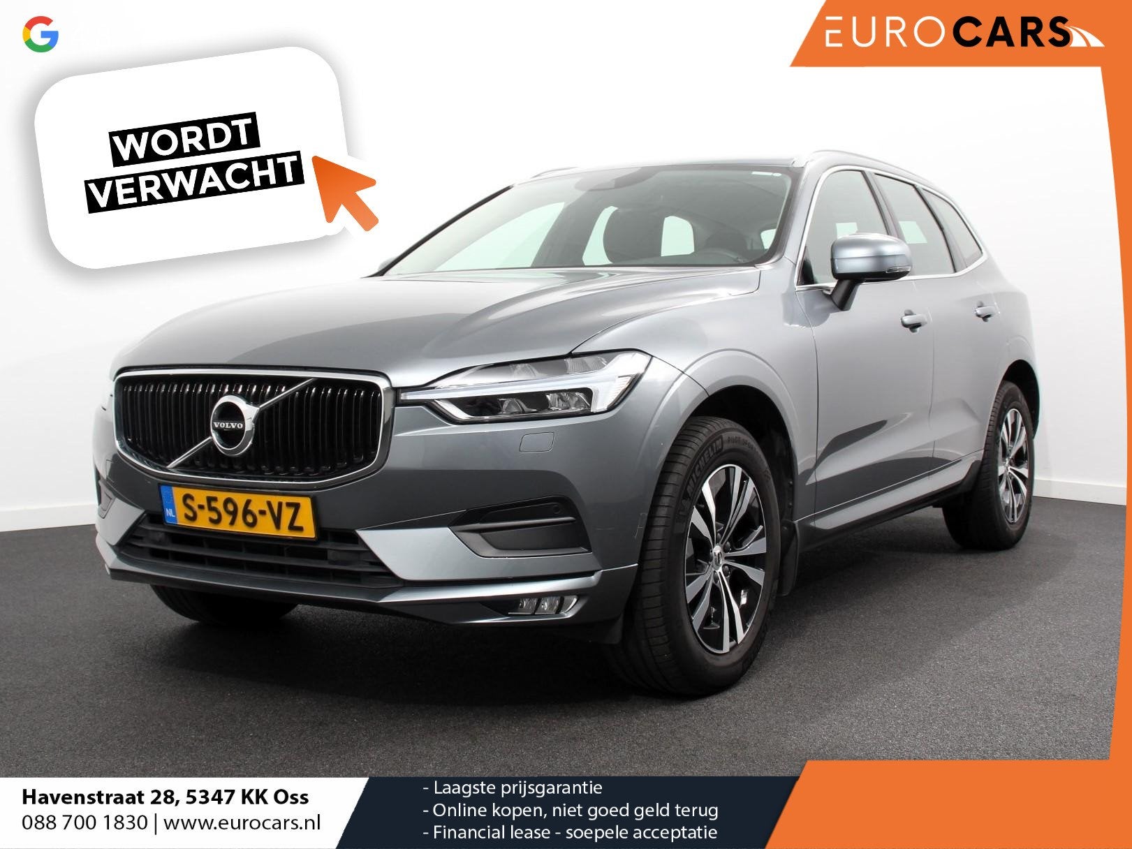 Volvo XC60 2.0 B4 Automaat Momentum Apple Carplay / Android, Auto's, Gebruikt, Euro 6, 4 cilinders, 1969 cc