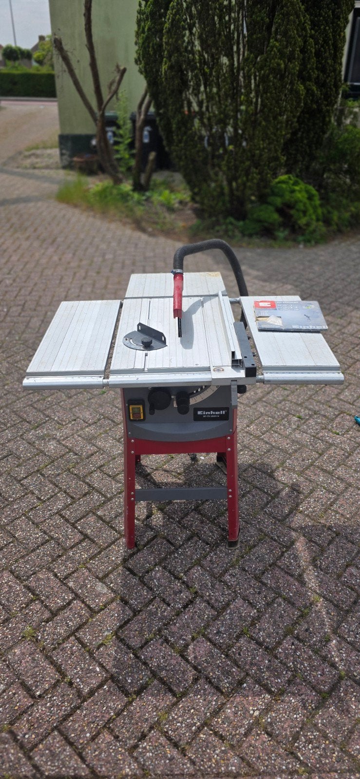 Einhell RT-TS 1825 U Zaagtafel - Krachtig en Compleet, Ophalen, Gebruikt, Cirkelzaag, 70 mm of meer