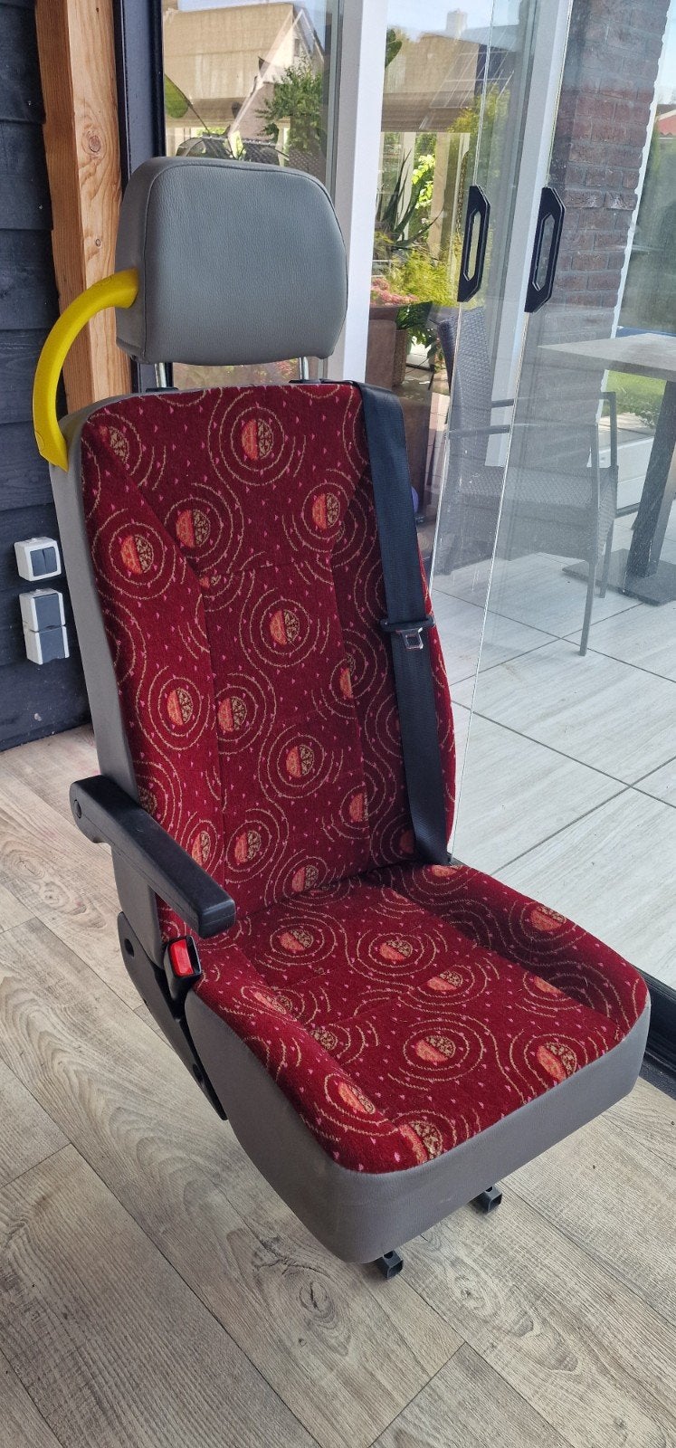 camper busstoel met gordel en armleuning, Auto-onderdelen, Interieur en Bekleding, Ophalen, Nieuw, Universele onderdelen