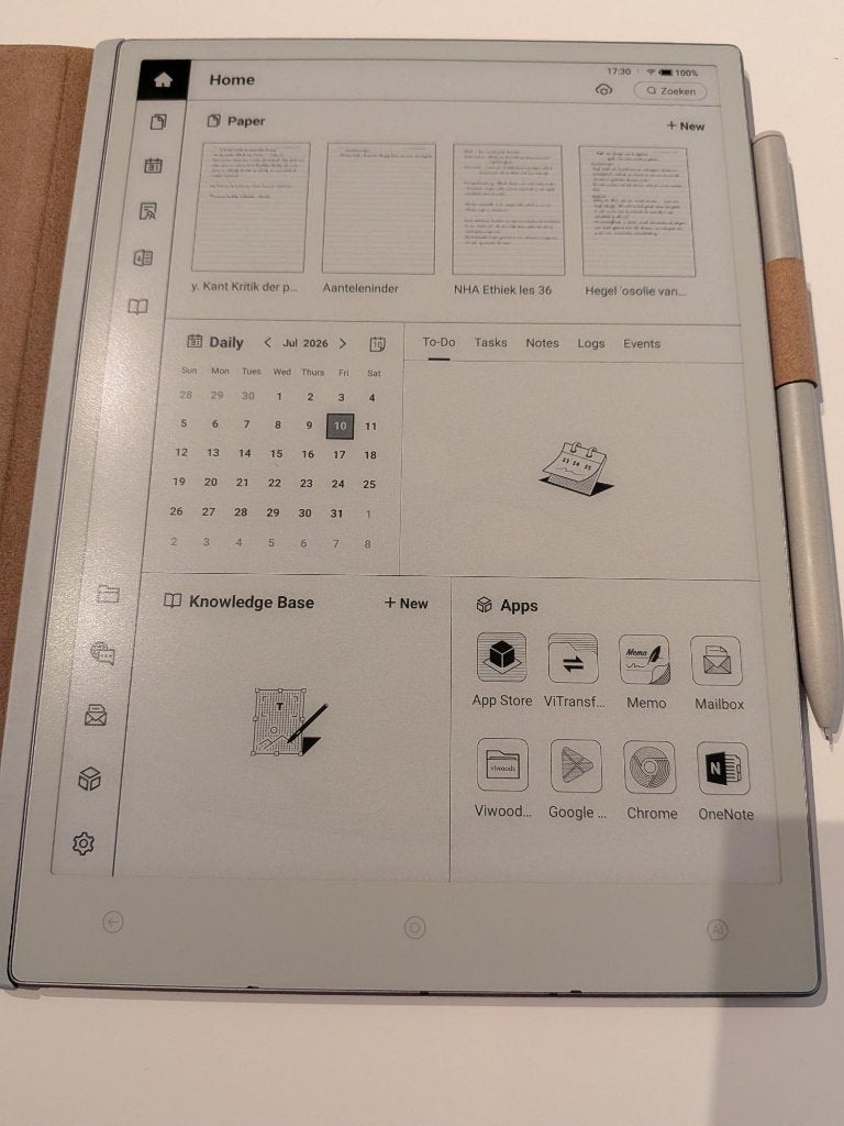 Viwwods AiPaper, eReader, 10,65 E-link-tablet met AI, Computers en Software, E-readers, Ophalen, Viwoods, Zo goed als nieuw, 10 inch of meer