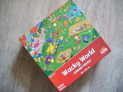 Puzzel Wacky World, Golf Course, Ophalen of Verzenden, 500 t/m 1500 stukjes, Zo goed als nieuw, Legpuzzel