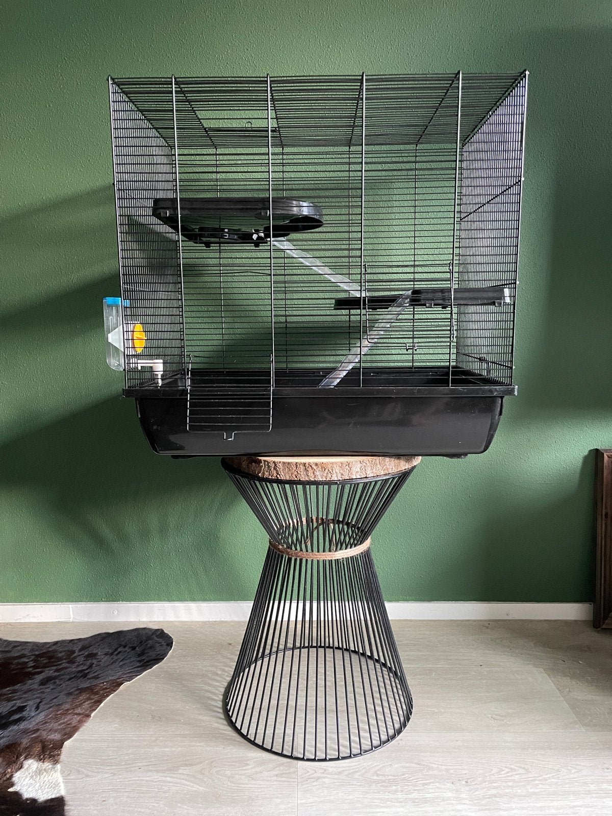 Medium Hamster/muis/rat kooi + inbegrepen, Ophalen, Kooi, 60 tot 90 cm, Minder dan 75 cm