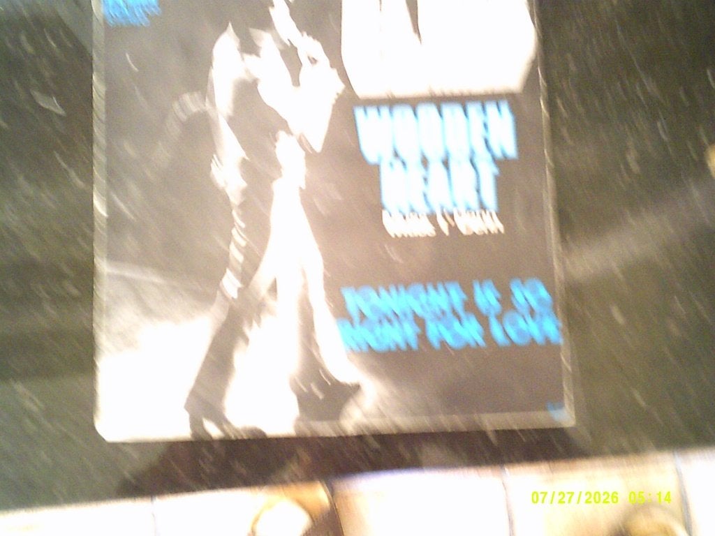 Elvis - Wooden Heart (Muss I' Denn) Vinylsingle (1977), Gebruikt, Pop, 7 inch, Ophalen of Verzenden