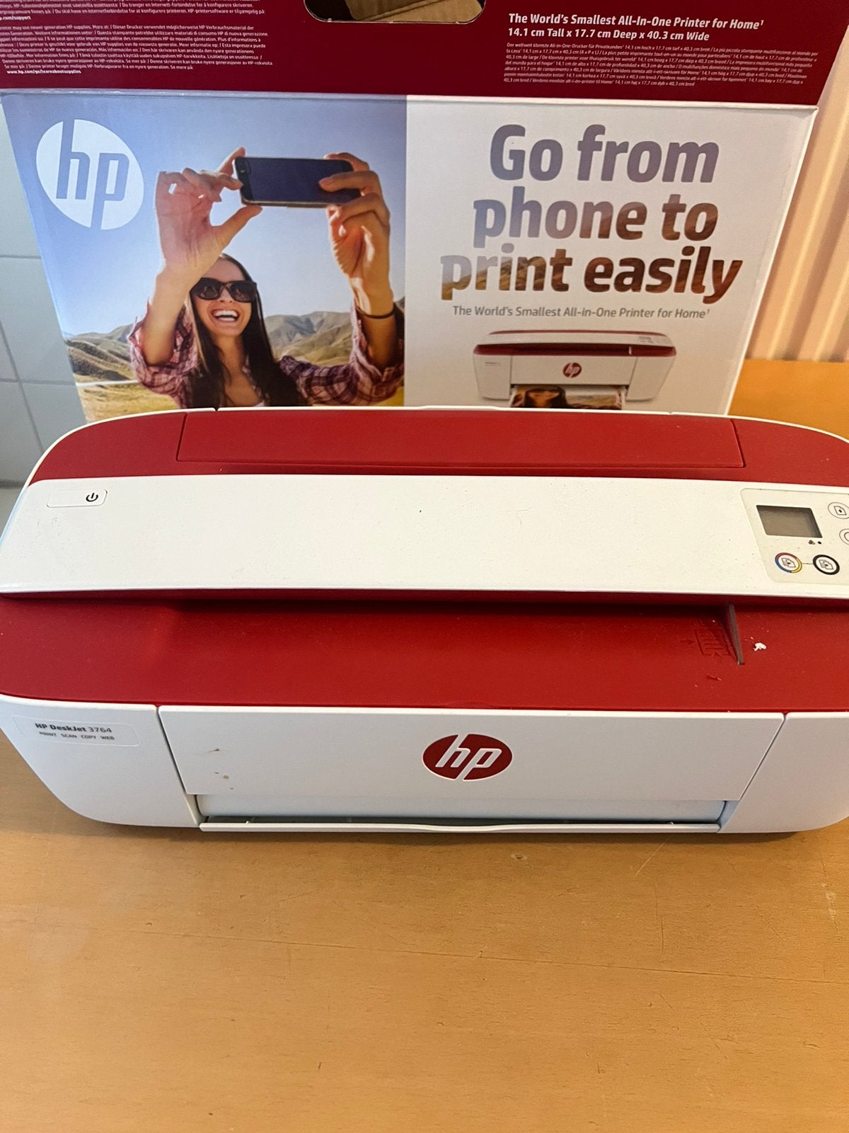 Hp Deskjet 3764 printer, Kleur printen, Gebruikt, Inkjetprinter, All-in-one