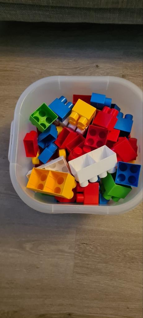 Grote Lego Blokken - Vanaf 1.5 Jaar, Kinderen en Baby's, Speelgoed | Bouwstenen, Gebruikt, Megabloks, Ophalen