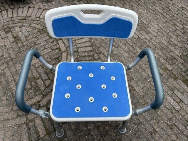 Nette douchestoel, zgan, Diversen, Ophalen, Zo goed als nieuw