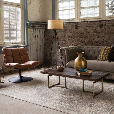 Salontafel met visgraatmotief, 120x60x35 cm, Ophalen, Gebruikt, 100 tot 150 cm, 50 tot 100 cm