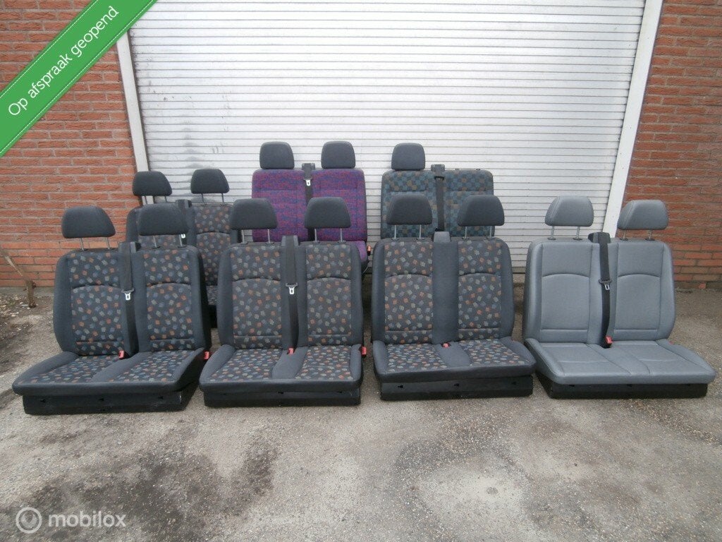 Bestuurdersstoel stoel bank Mercedes Vito '96 tm '14, Gebruikt, Mercedes-Benz, Ophalen of Verzenden, Mercedes-Benz