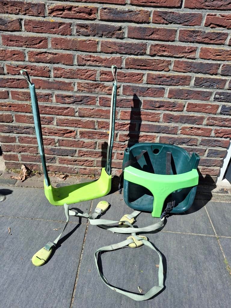 Meegroei schommel groen, Ophalen of Verzenden, Gebruikt
