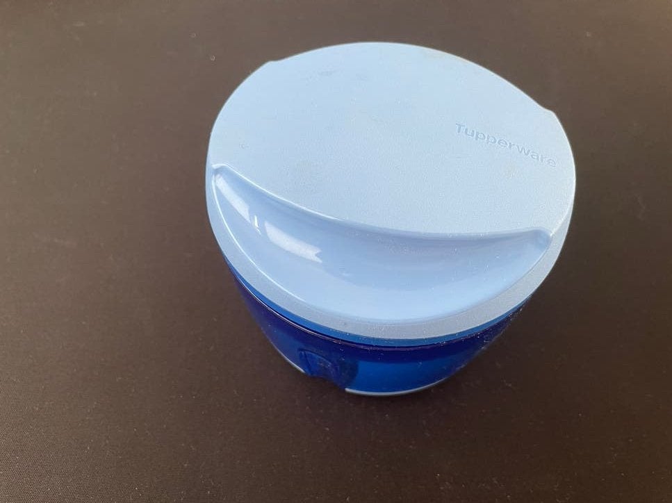 Tupperware chopper hakmolen blauw, Ophalen of Verzenden, Zo goed als nieuw, Blauw, Overige typen