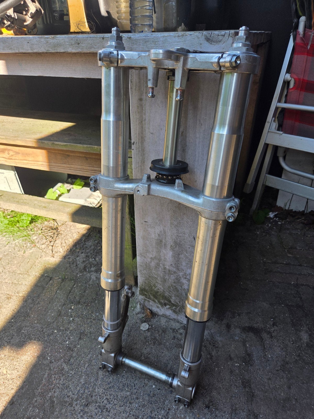 Voorvork Suzuki gsxr 750 SRAD, Ophalen, Gebruikt