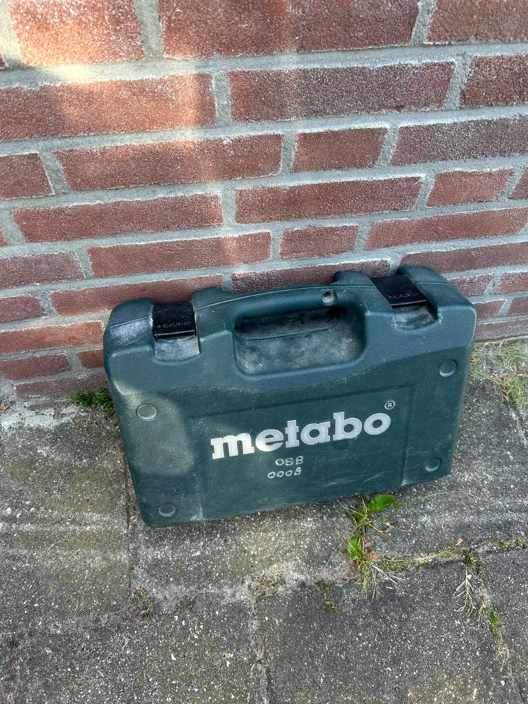 Metabo Koffer voor Haakse Slijper W720-125, Ophalen of Verzenden, Gebruikt