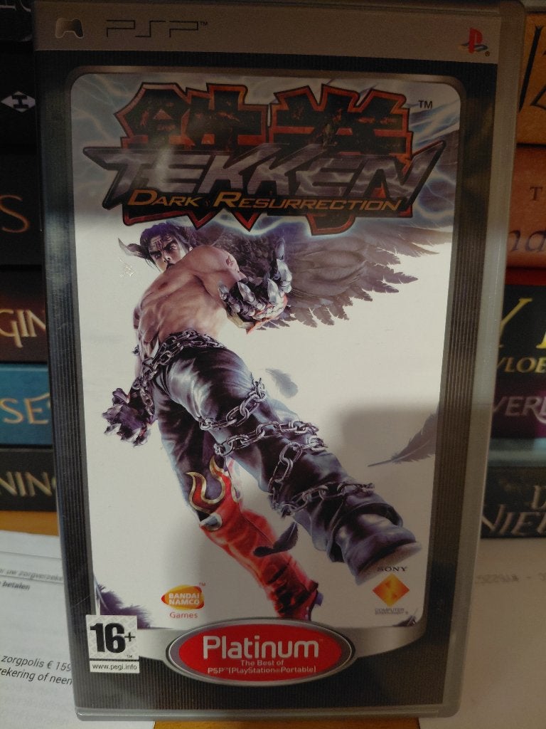 tekken dark resurrection platinum psp, Spelcomputers en Games, Gebruikt, Vechten, 1 speler, Ophalen of Verzenden