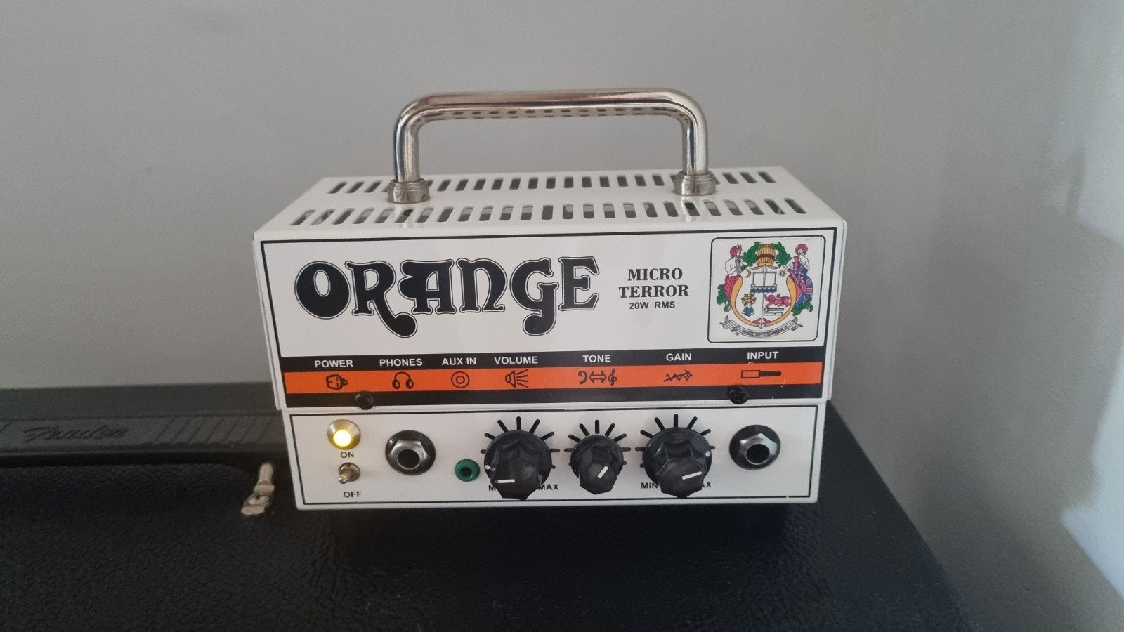 Orange Micro Terror 20W met gig bag, Muziek en Instrumenten, Versterkers | Bas en Gitaar, Ophalen of Verzenden, Zo goed als nieuw
