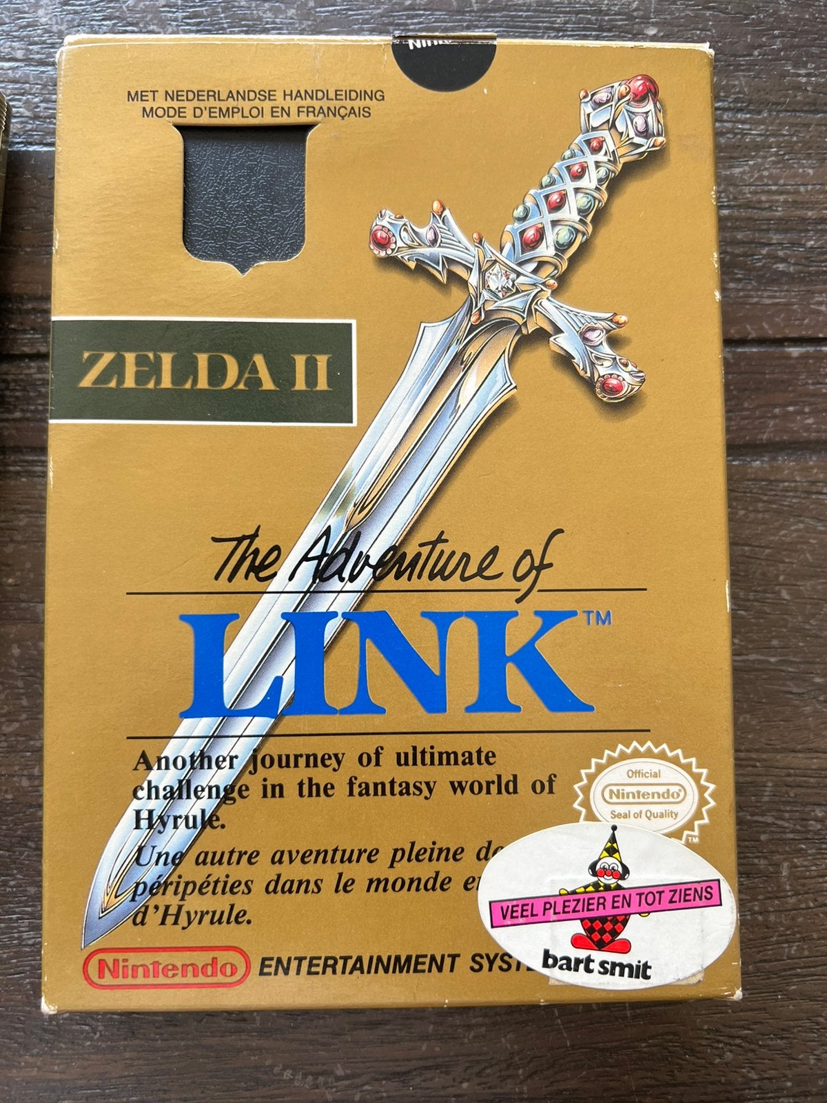 Zelda II: The Adventure Of Link CIB PAL ZGAN, Spelcomputers en Games, Games | Nintendo NES, Avontuur en Actie, 1 speler, Ophalen of Verzenden