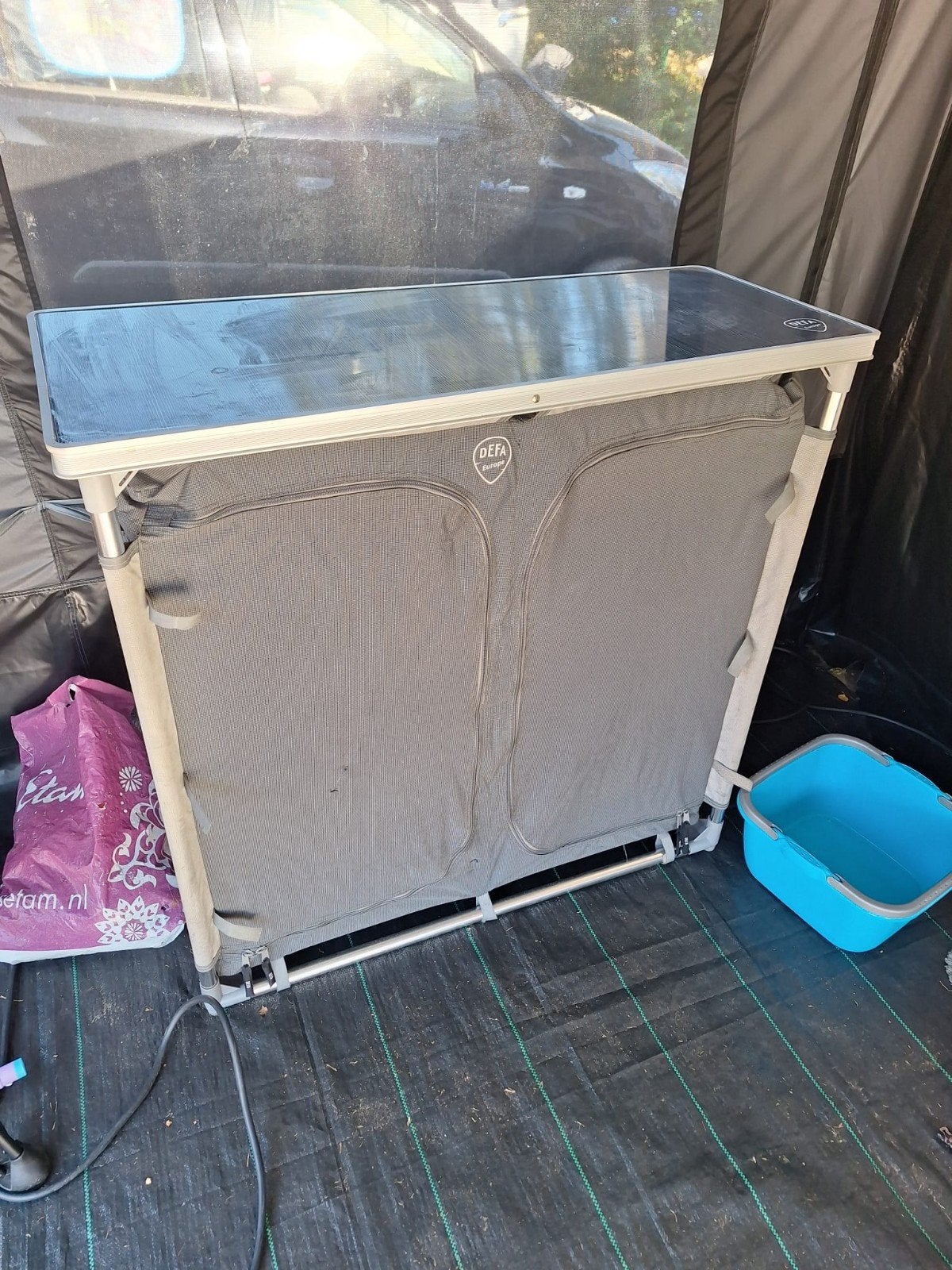 camping kast, Ophalen, Zo goed als nieuw, Campingkast