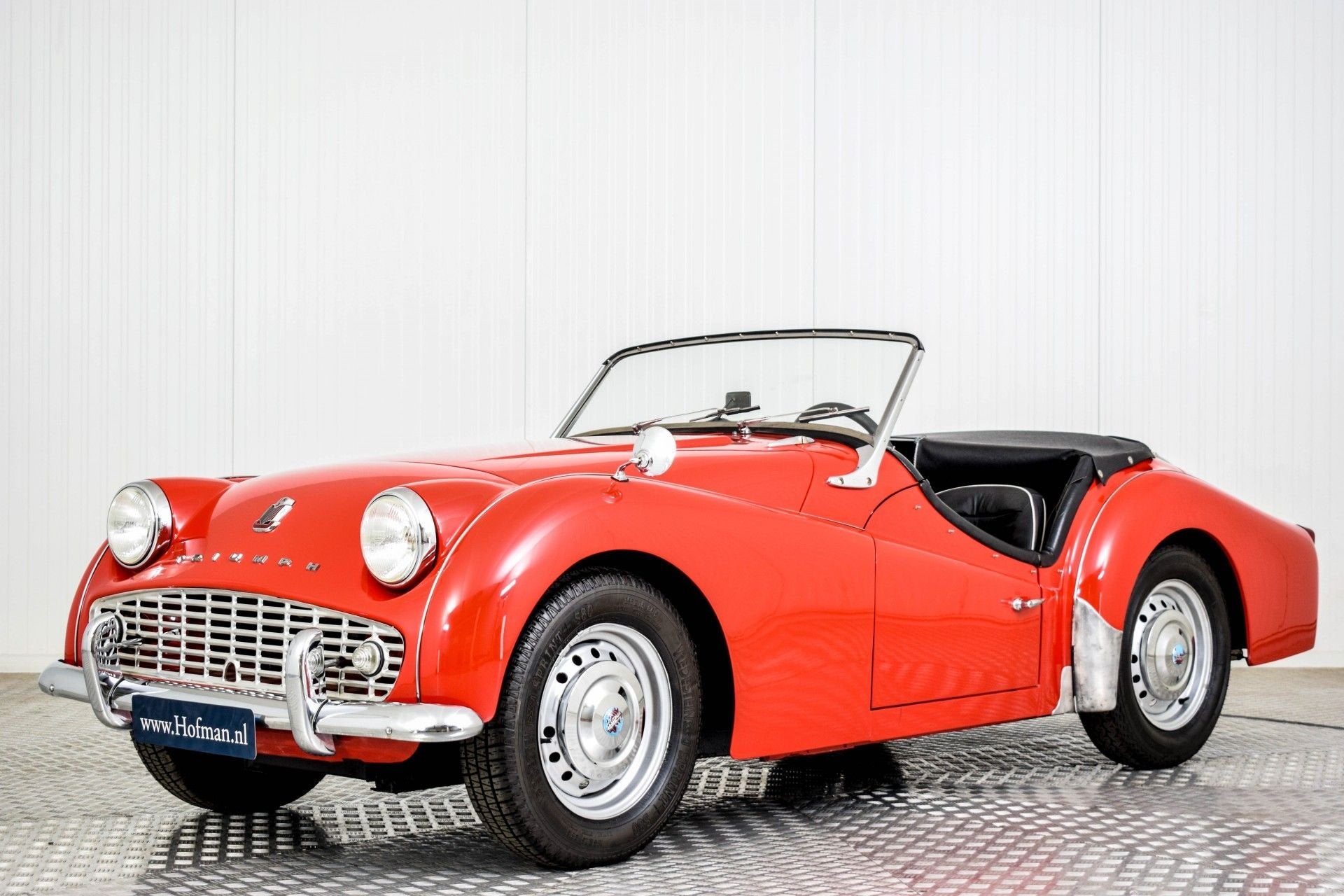 Triumph TR3 TR3A (bj 1959), Auto's, Gebruikt, 4 cilinders, Cabriolet, Bedrijf