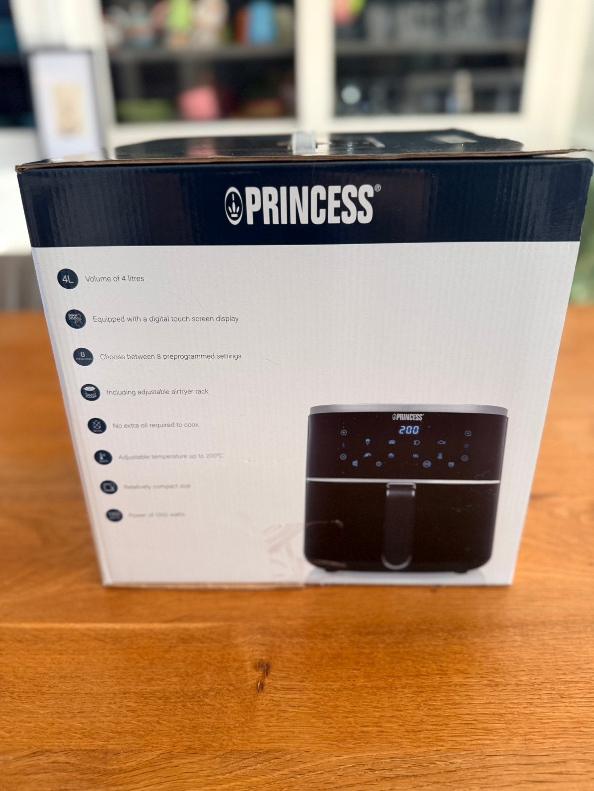 Princess Digital Airfryer 4L – Nieuw in doos