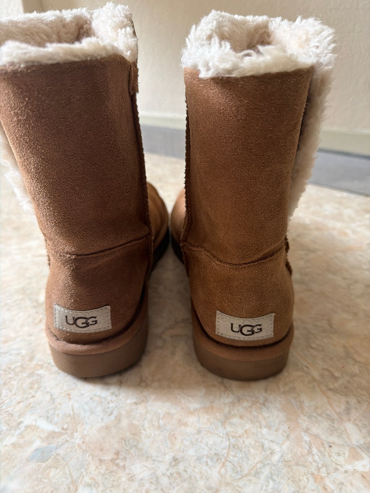 Uggs laarzen maat 39, Ophalen, Gedragen, Bruin, Lage of Enkellaarzen