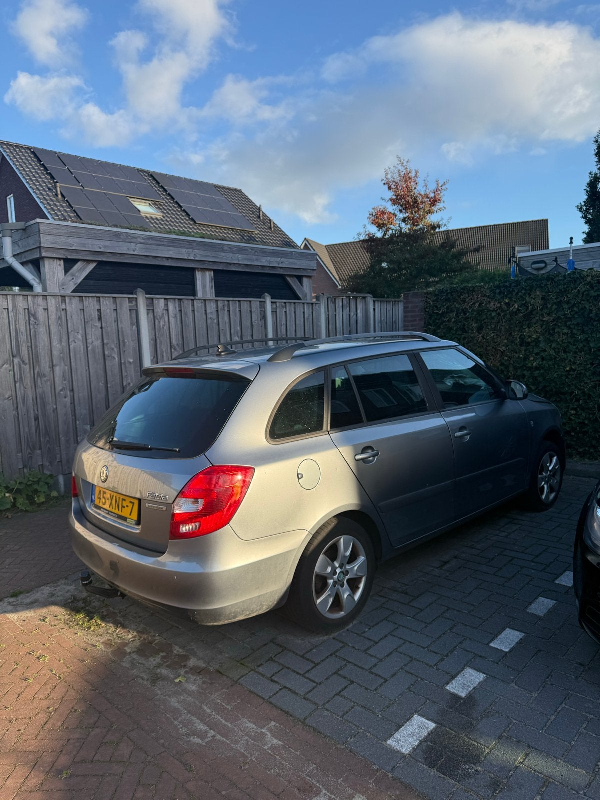 Skoda Fabia 1.2 TDI 55KW Greenline Combi 2012 Grijs, Auto's, Voorwielaandrijving, 1199 cc, Origineel Nederlands, Stationwagon