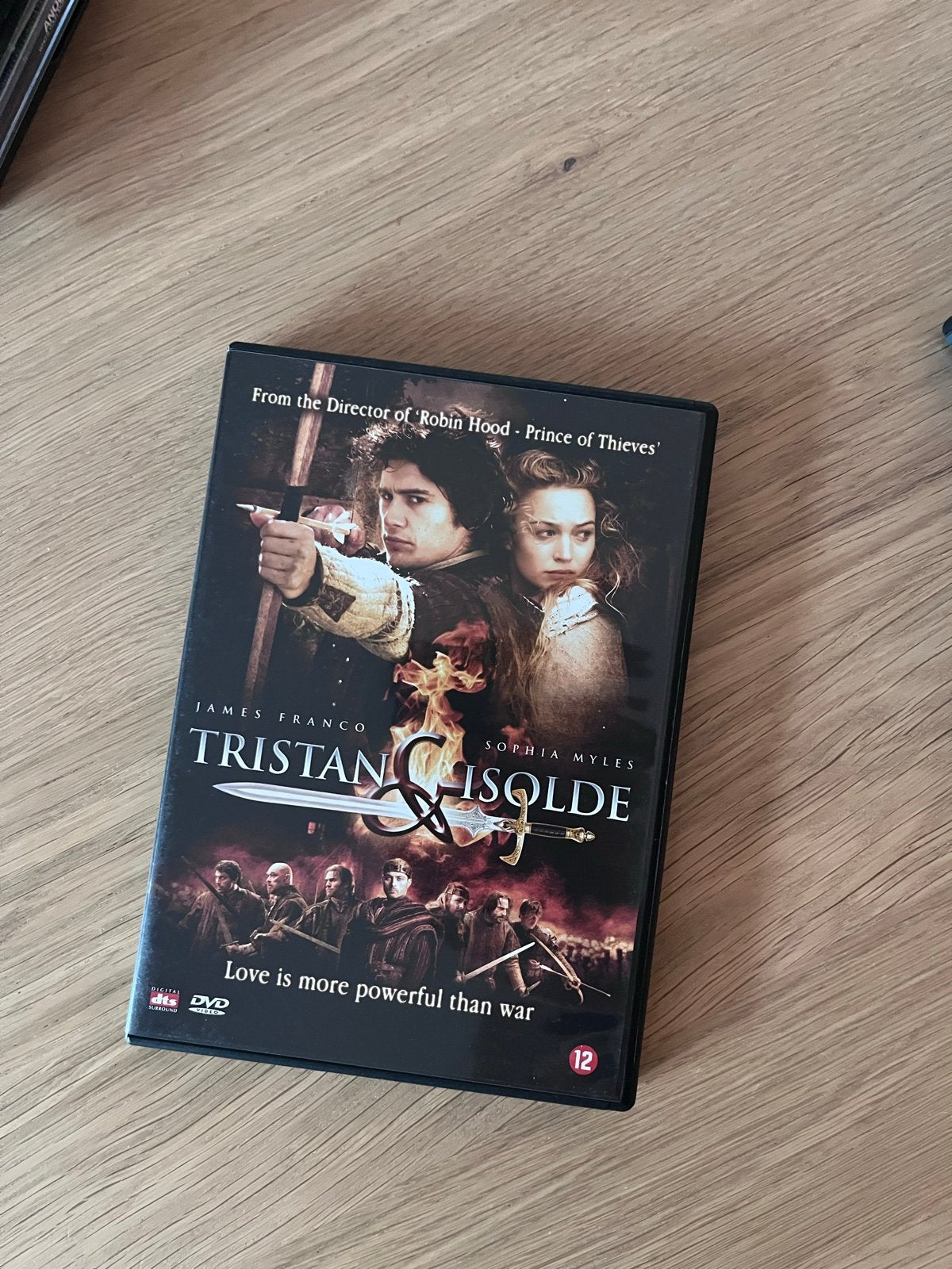 DVD Tristan & Isolde - Romantisch historisch drama, Cd's en Dvd's, Engels, Nederlands, Ophalen of Verzenden, Zo goed als nieuw